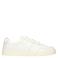 Manfield leren sneakers wit