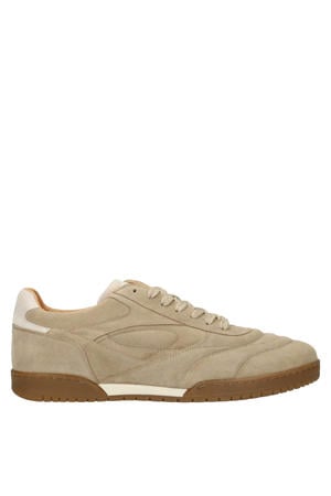 suède sneakers beige