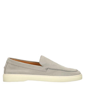 suède loafers grijs