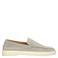 Manfield suède loafers grijs