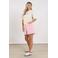 NUKUS regular high waist casual short roze
