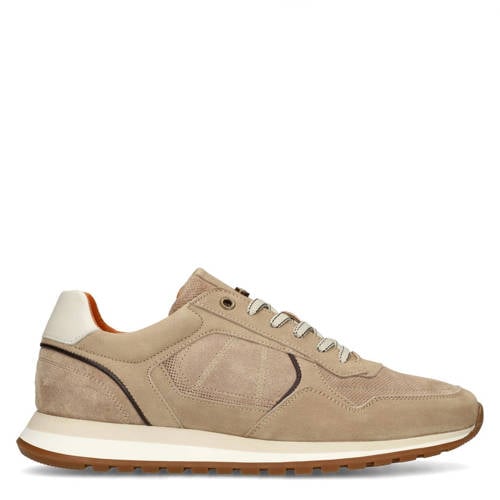 No Stress nubuck sneakers beige afbeelding