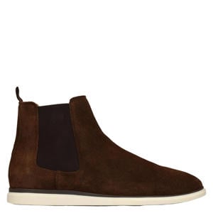 suède chelsea boots bruin