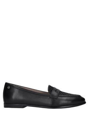 leren loafers zwart