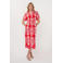 Esqualo midi jurk rood