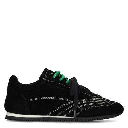 Sacha suède sneakers zwart afbeelding