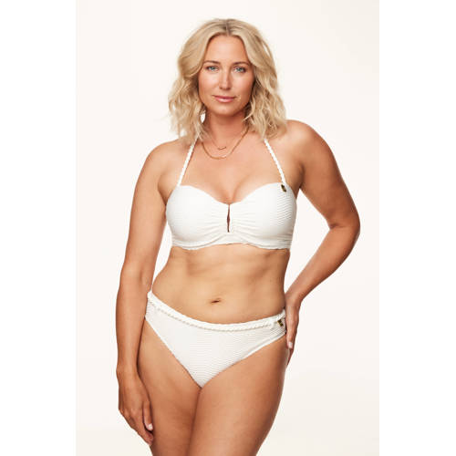 Annadiva Swim bikinibroekje Tide Line gebroken wit afbeelding