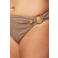 Annadiva Swim bikinibroekje Sparkling met lurex taupe