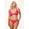 Annadiva Swim voorgevormde beugel bikinitop Pink Garden roze