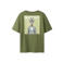 NAME IT KIDS T-shirt met backprint groen