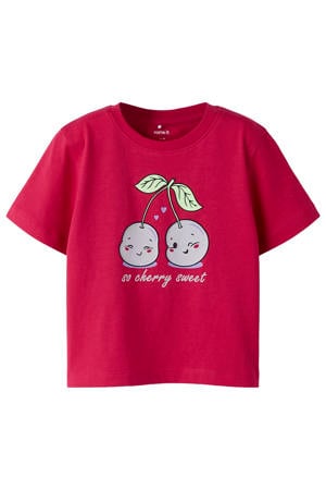 T-shirt fuchsia
