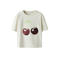 NAME IT KIDS T-shirt met pailletten ecru