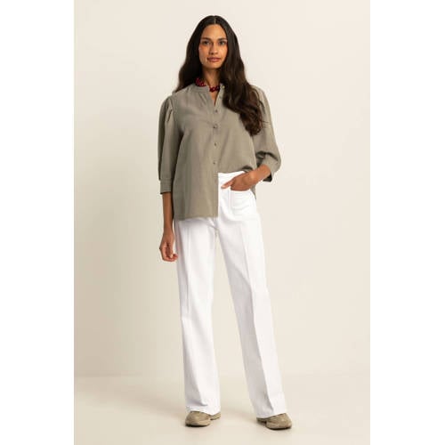Expresso blouse kaki afbeelding