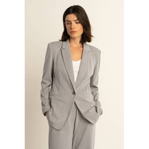 Expresso regular blazer kaki gebreid afbeelding