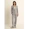 Expresso regular blazer kaki gebreid