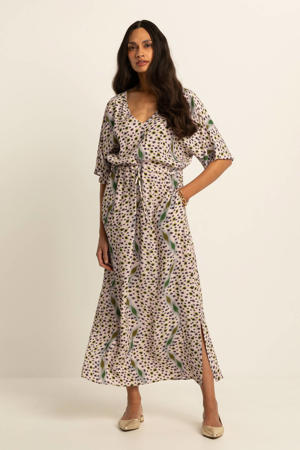 maxi jurk multi