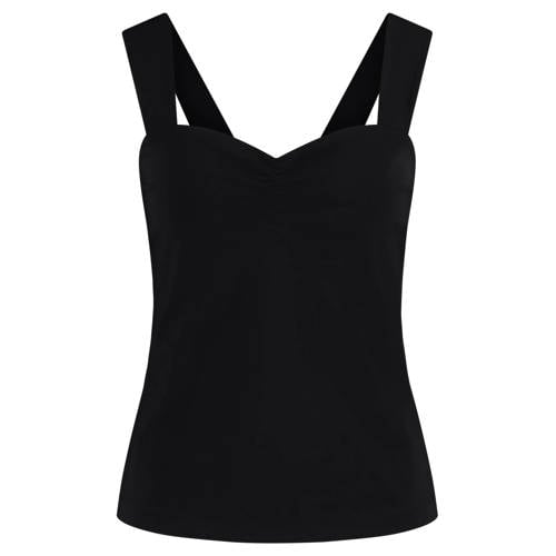 Expresso top zwart gebreid afbeelding