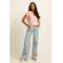 Expresso wide leg jeans light blue denim