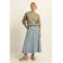 Expresso gebloemde sweater lichtgroen