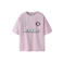NAME IT KIDS gestreept T-shirt met backprint lichtroze
