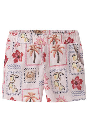 regular waist casual short roze