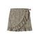 NAME IT KIDS wikkelrok met panterprint beige