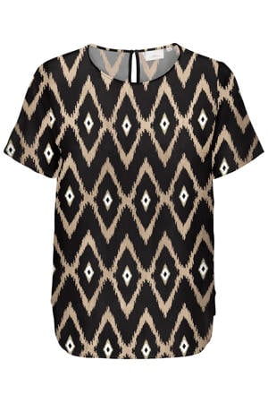 blousetop zwart