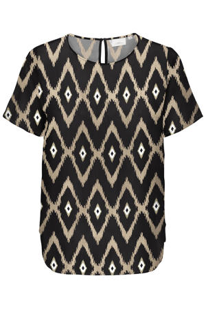 blousetop zwart