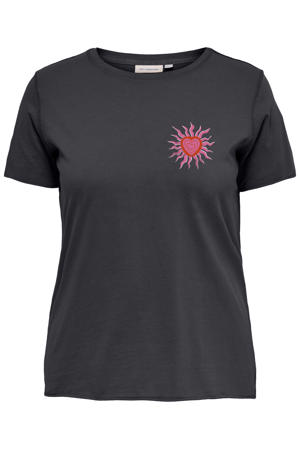 ONLY Carmakoma CARBONNIE LIFE A SHAPE - Longsleeve - cloud dancer/crème