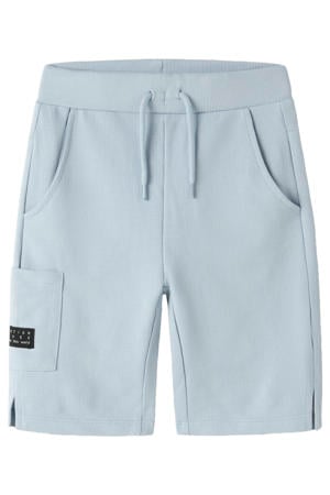 regular sweatshort lichtblauw