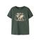 NAME IT KIDS T-shirt donkergroen
