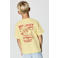 NAME IT KIDS T-shirt met backprint geel