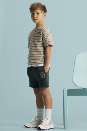 regular waist sweatshort groen