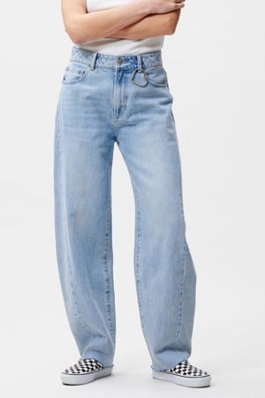 barrel jeans medium blue denim