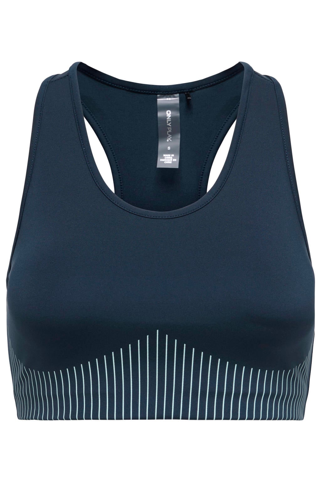 ONLY PLAY level 2 sporttop ONPCONTRA donkerblauw