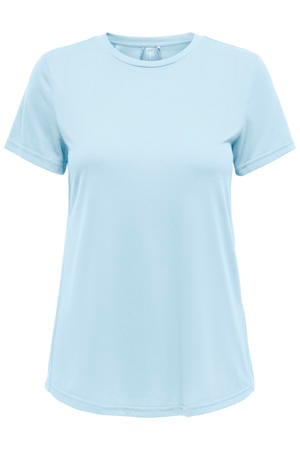 sportshirt lichtblauw