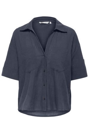 blouse donkerblauw