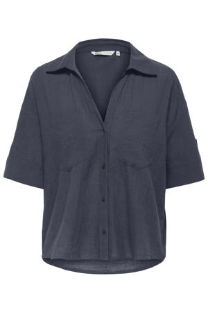 blouse donkerblauw