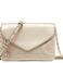 Caroll leren crossbody tas goudkleurig
