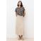 Caroll linnen maxi rok beige