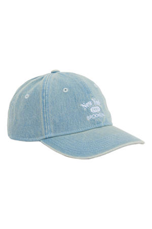 denim pet blauw