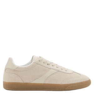 suède sneakers beige