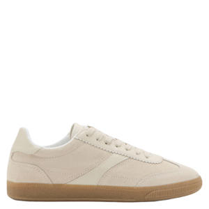 suède sneakers beige