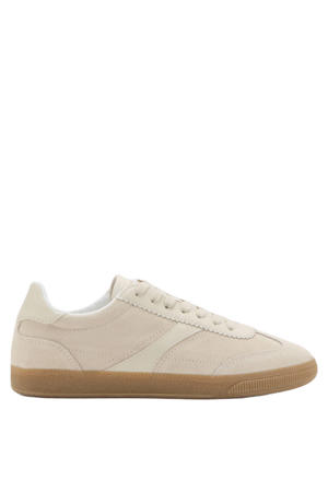 suède sneakers beige