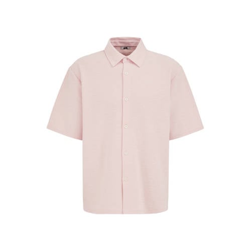 WE Fashion comfort casual overhemd roze afbeelding