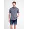 LERROS regular fit overhemd - donkerblauw