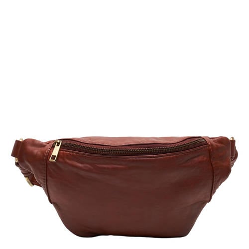 Chabo Bags leren crossbody tas Bristol roodbruin afbeelding