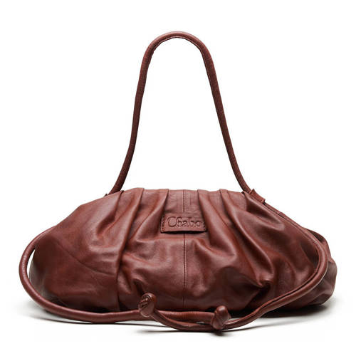 Chabo Bags leren crossbody tas Bristol roodbruin afbeelding