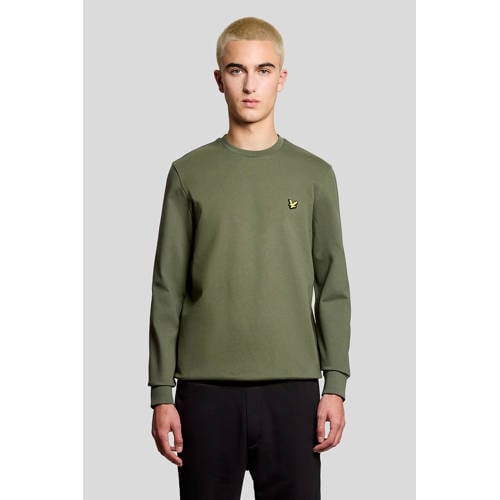 Lyle & Scott sweater olijfgroen afbeelding