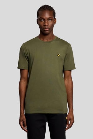 T-shirt olijfgroen